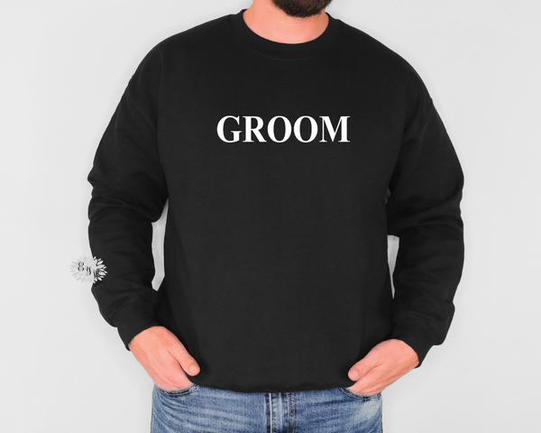 Groom Sweatshirt, Groom To Be Crewneck Sweatshirt, Mr. Adult Sweatshirt, New Husband Sweatshirt. Lots Of Colors