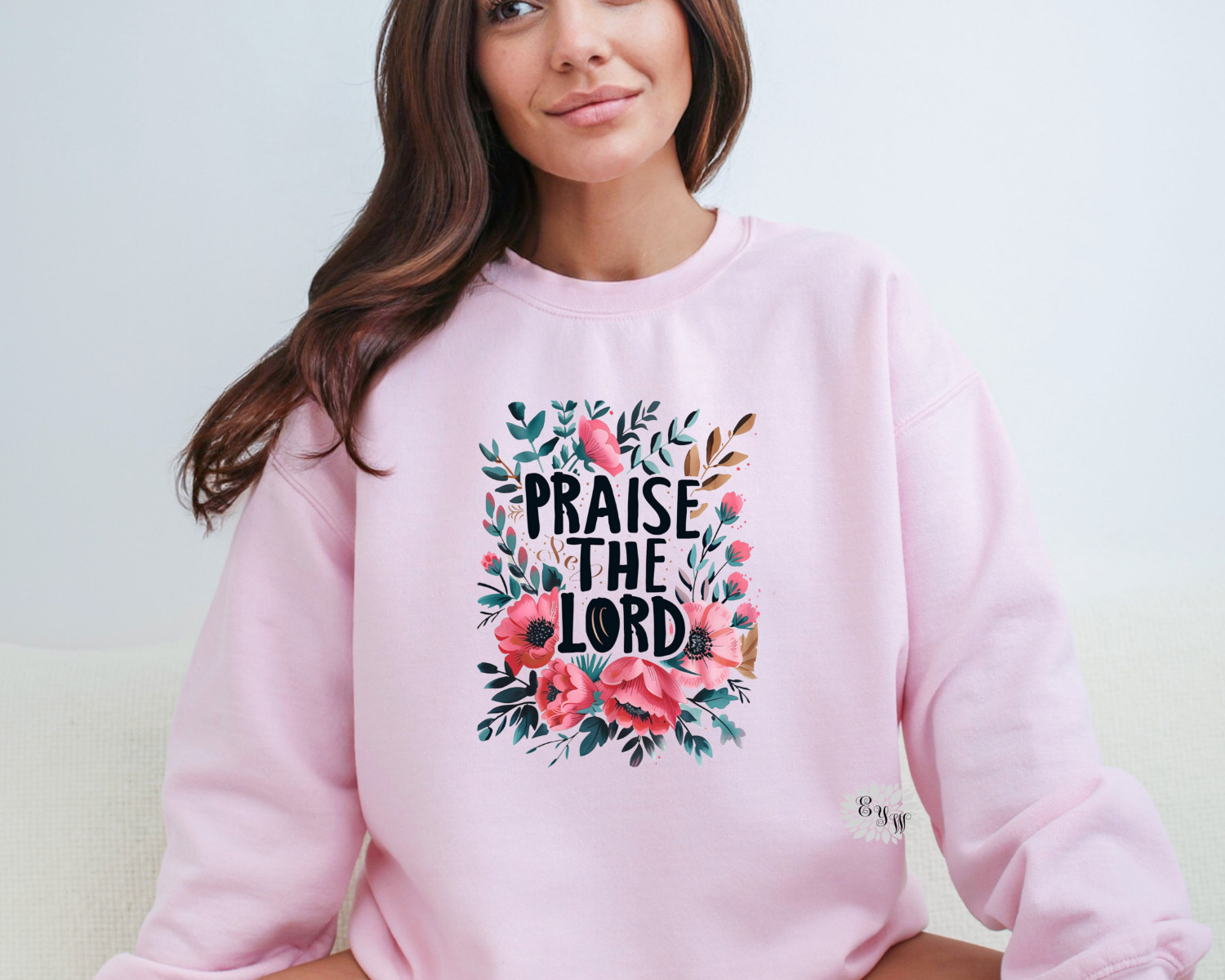 Praise The Lord Sweatshirt, Religious Crewneck Sweatshirt, Praise The Lord Adult Sweatshirt, Religious Shirt Lots Of Colors