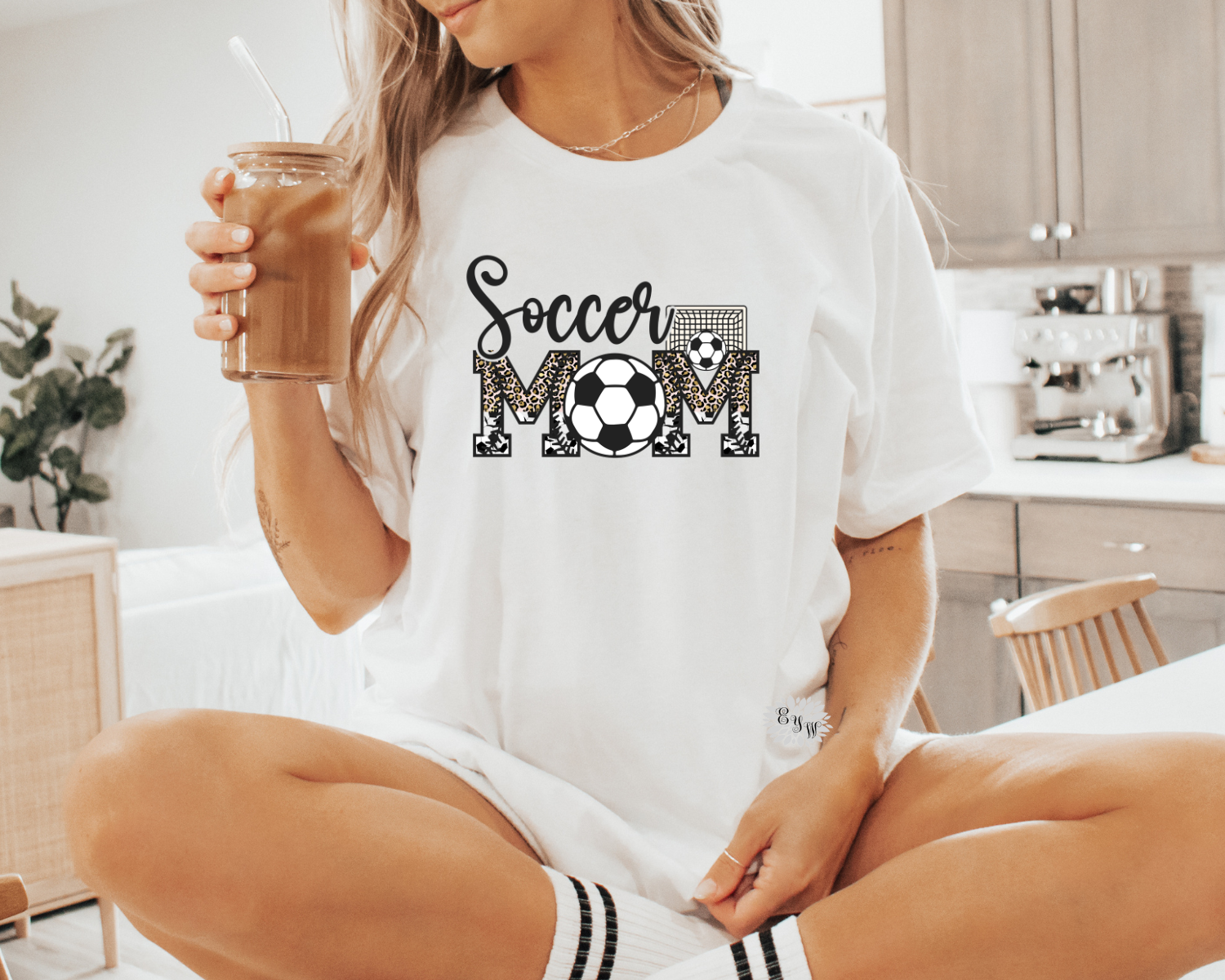 Soccer Mom T-Shirt, Soccer Mom Crewneck Tee Shirt, Mama Tee, Mother's Day Tee, Soccer Mom T Shirt, Mama Tee. Lots Of Colors