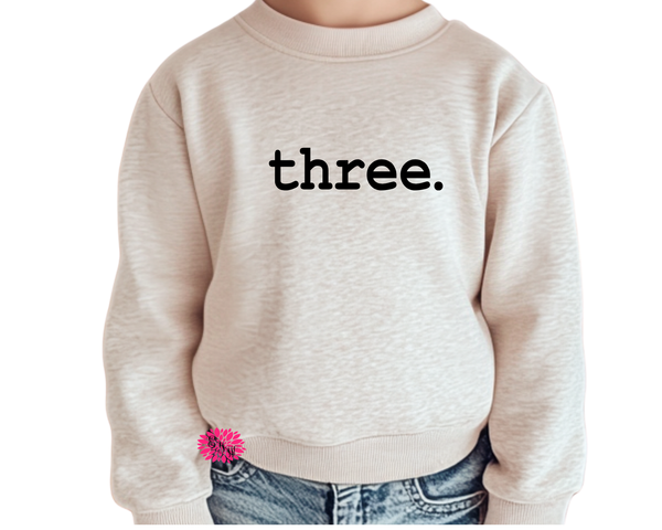 Toddler Sweatshirt, Children's Birthday Sweatshirt, Kids Birthday Sweatshirt, Lots Of Text & Sweatshirt Colors, Toddler Crewneck Sweatshirt