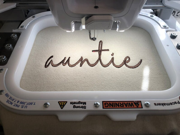 Auntie Embroidered Sweatshirt, Auntie Crewneck Sweatshirt, Auntie Embroidered Adult Sweatshirt, Auntie Sweatshirt Many Colors