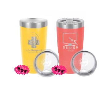Engraved 20oz 2 Sided Tumbler, Personalized Etched Tumbler, Nurse Tumbler, Slider Lid, Stainless Steel Coffee Tumbler, Your Destination