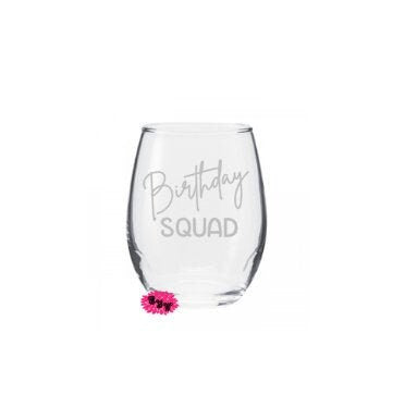 Engraved Stemless Wine Glass, Personalized Etched Wine Glass, Custom Wine Tumbler, One Custom Stemless Wine Glass, Any Saying, Lots Of Fonts