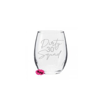 Engraved Stemless Wine Glass, Personalized Etched Wine Glass, Custom Wine Tumbler, One Custom Stemless Wine Glass, Any Saying, Lots Of Fonts