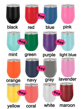 Halloween Wine Tumbler, Engraved Stainless Wine Cup, Wine Tumbler, Witches Brew, Lots Of Colors