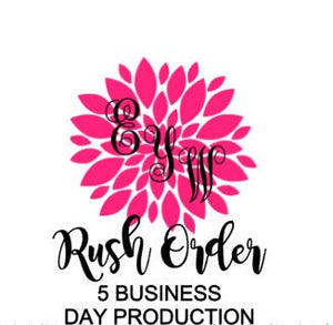 Rush Order - 5 Business Day Production