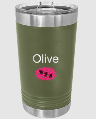 Engraved 16oz Tumbler, Personalized Etched Tennis Tumbler, Tennis Gift, Slider Lid, Stainless Steel Coffee Tumbler, Your Name Or Saying